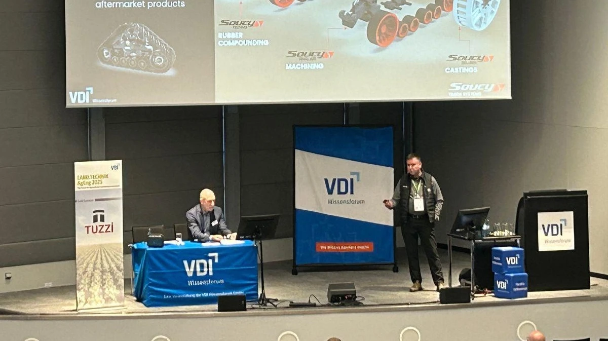 Soucy Agritechnica integrated track systems